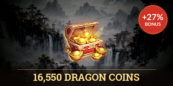 16,550 Dragon Coins