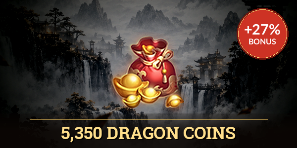 5,350 Dragon Coins