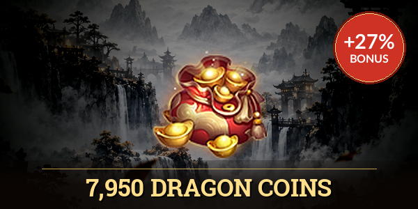 7,950 Dragon Coins